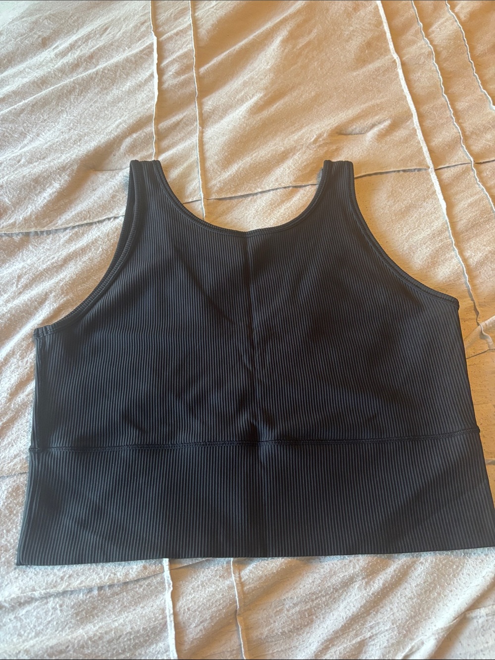lululemon athletica Power Pivot Ribbed Tank Top - Black